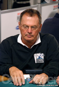 Dewey Tomko on Day 1 of Event 4 at the World Series of Poker