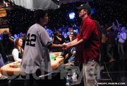 Doug Kim Busts from the Final Table of the 2006 WSOP Main Event