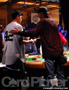 Doug Kim Busts from the Final Table of the 2006 WSOP Main Event