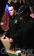 Dustin Holmes and Sirous Jamshidi on Day 7 of the 2006 WSOP Main Event