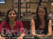Shannon Elizabeth hosts The Daily Deal before playing in her fourth NBC Heads-Up Championship match.