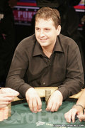Dale Pinchot at the final table of the U.S. Poker Championship.
