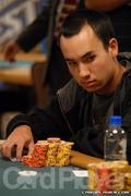 Ryan Young in the 2008 WSOP $10,000 PLHE World Championship
