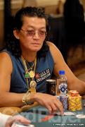 Scotty Nguyen in Event No. 31 at the 2008 WSOP