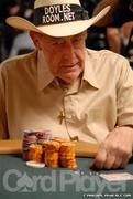Doyle Burnson in the $50,000 HORSE World Championship at the 2008 WSOP