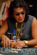 Scotty Nguyen in the $50,000 HORSE World Championship at the 2008 WSOP