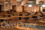 Empty Poker Room at the Rio