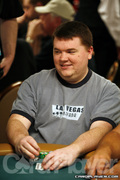 Eric Lynch on Day One of Event 44 at the World Series of Poker