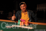James Richburg after winning Event No. 16 at the 2007 World Series of Poker