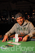 Ralph Schwartz after winning Event No. 26 at the 2007 World Series of Poker