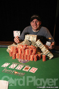 Michael Graves after winning Event No. 52 at the 2007 World Series of Poker