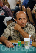 Freddy Deeb on Day 1 of Event 15 at the World Series of Poker