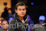 Erik Friberg at the Final Table of the 2006 WSOP Main Event