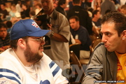Eric Froehlich and Rafi Amit at the Final Table of the 2006 WSOP $1,500 Pot Limit Omaha w/rebuys event