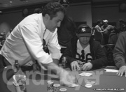 J.C. Tran falls victim to a very controversial hand late in Day 1a of the Foxwoods Poker Finals.