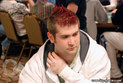 Gavin Griffin on Day 1 of Event 13 at the World Series of Poker