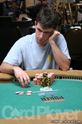 James Gorham at the Final Table of the 2006 WSOP $1,500 NLH Event