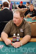 Greg Raymer on Day 1 of Event 32 at the World Series of Poker