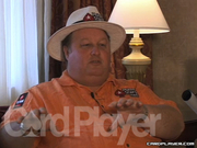 Greg Raymer talks about playing an unexploitable game theoretic strategy heads-up against an unfamiliar opponent. 