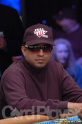 Hasan Habib at the Final Table of the 2006 WSOP $10,000 Pot Limit Omaha Event