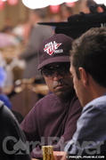 Hasan Habib and Rafi Amit at the Final Table of the 2006 WSOP $10,000 Pot Limit Omaha Event