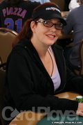 Melissa Hayden on Day 1 of the 2006 WSOP $1,000 Seven Card Stud H/L 8/OB Event