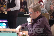 Juha Helppi at the Final Table of the 2006 WSOP $1,000 NLH event