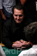 Dustin Holmes on Day 7 of the 2006 WSOP Main Event