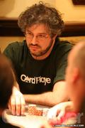 Happy on Day 2 of the 2008 WPT Championship