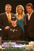 Bryan Sumner, Mike Sexton, Vince VanPatten, and Sabina Gadecki at the 2007 WPO