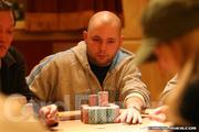Carroll With the Chip Lead at the 2008 WPT Championship
