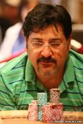 Amir Vahedi on Day 5 of the 2008 WPT Championship