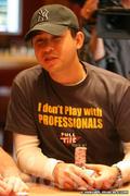 Kenny Tran at the final table of the 2008 WPT Championship