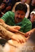 Vahedi at the final table of the 2008 WPT Championship