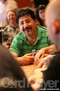 Amir Vahedi at the final table of the 2008 WPT Championship