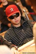 Tommy Le at the final table of the 2008 WPT Championship