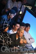 Nam and his Poker Crew Root for Tommy Le at the 2008 WPT Championship