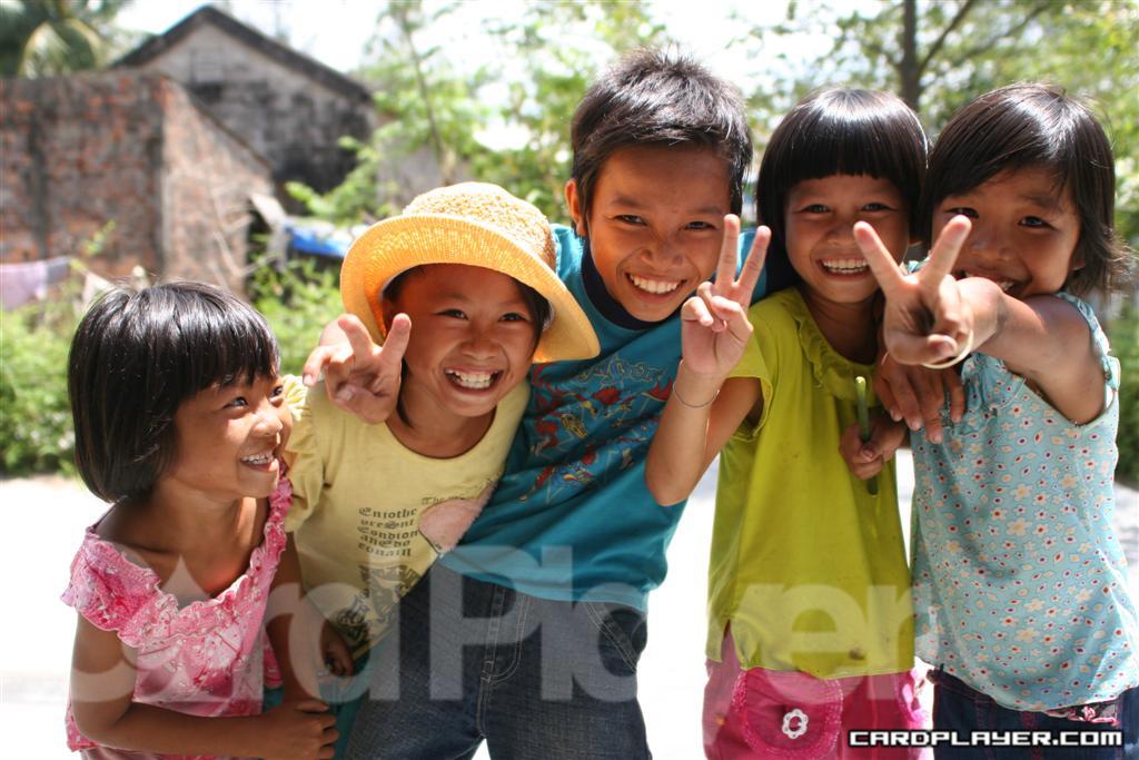 Children in a Village