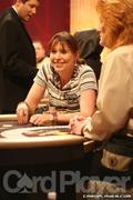 Annie Chats it up Before Round One