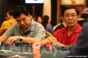 David Chiu and Chau Giang at the 2008 WPT Legends of Poker