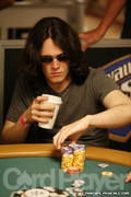 Isaac Haxton on Day 2B of Event 55 at the World Series of Poker