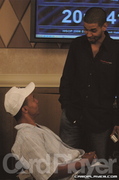 David Williams takes some time from his final tableat the 2006 WSOP to talk to Phil Ivey