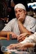 Jason Young in Event No. 17 at the 2008 WSOP