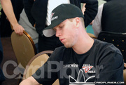 Jeff Madsen on Day 1 of Event 9 at the World Series of Poker