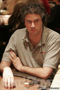 Jeff Shulman on day two of the WPT Championship.