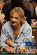Jennifer Harman on Day 2 of Event 5 at the World Series of Poker
