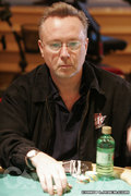 Jim McManus at the $2,500 Seniors NLHE event.