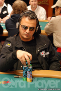Joe Hachem on Day 1 of Event 37 at the World Series of Poker
