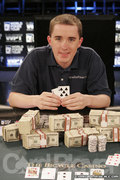 Joe Pelton, winner of the Legends of Poker.