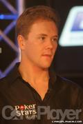 Johannes Strassmann at the Final Table at EPT London 2008